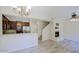 Open-concept living area featuring a view into the kitchen at 3935 E Rough Rider Rd # 1101, Phoenix, AZ 85050