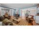 Bright living room showcasing hardwood floors and an open-concept design at 538 W Las Palmaritas Dr, Phoenix, AZ 85021