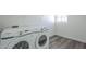 Convenient laundry area with modern Samsung washer and dryer units at 600 W Grove Pkwy # 2188, Tempe, AZ 85283