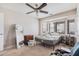 Spacious bedroom with neutral tones and large windows offering ample natural light at 2516 E San Manuel Rd, San Tan Valley, AZ 85143