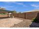 Brick paved back patio includes rock landscaping and a covered area at 2670 E Bellerive Dr, Gilbert, AZ 85298