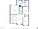 Floor plan featuring bedrooms, primary bath, sitting room, WIC, and baths at 31269 N Cavalier Dr, San Tan Valley, AZ 85143