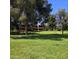 Building exterior view showing well-maintained grounds and mature trees at 4050 E Cactus Rd # 107, Phoenix, AZ 85032