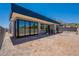 Spacious modern backyard with mountain views and plenty of room for entertaining at 5145 N Ascent Dr, Scottsdale, AZ 85251