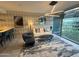 Chic living room with modern furnishings and floor-to-ceiling windows at 7120 E Kierland Blvd # 404, Scottsdale, AZ 85254