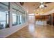 Open living area with a kitchen, dining area and lots of natural light at 760 N Swallow Ln, Gilbert, AZ 85234