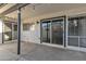 Covered patio area with ample outdoor space for entertaining or relaxing at 1051 S Dobson Rd # 67, Mesa, AZ 85202