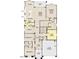 Detailed floor plan showcasing the layout of a home with bedrooms, kitchen, great room, and garage at 11410 E Utah Ave, Mesa, AZ 85212