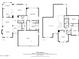Detailed floor plan showcasing the layout of the home, including the kitchen, bedrooms, and living spaces at 1521 W Kent Dr, Chandler, AZ 85224