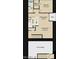 Detailed floor plan of a home with measurements and layout of rooms at 19777 N 76Th St # 2142, Scottsdale, AZ 85255
