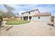 Expansive backyard with ample space for outdoor entertaining and recreation at 20258 S 196Th St, Queen Creek, AZ 85142