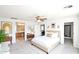 Serene main bedroom featuring neutral tones, natural light, and an en-suite bathroom for ultimate relaxation at 20258 S 196Th St, Queen Creek, AZ 85142