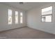 Large bedroom featuring multiple windows and neutral carpeting at 21411 W Meadowbrook Ave, Buckeye, AZ 85396