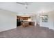 Bright and airy living space featuring neutral paint, tile flooring and recessed lighting at 280 S Evergreen Rd # 1296, Tempe, AZ 85288