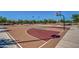 Outdoor community basketball court with dual hoops at 6317 S Banning St, Gilbert, AZ 85298