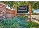 Shamrock Estates neighborhood sign with stone accents at 6317 S Banning St, Gilbert, AZ 85298