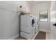 Bright laundry room with modern appliances and storage solutions at 742 W Vineyard Plains Dr, San Tan Valley, AZ 85143