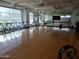 Well-equipped spin room with stationary bikes, mirrors, and large windows for an energizing workout at 8422 W Mantle Way, Florence, AZ 85132