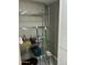 A simple storage space with metal shelving for organizing household items at 1734 W Tuckey Ln # 14, Phoenix, AZ 85015