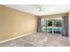 Bedroom with sliding glass door and pool view at 1862 E Tulane Dr, Tempe, AZ 85283