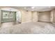 Spacious living room with neutral paint, recessed lighting, ceiling fan and arched doorway at 1862 E Tulane Dr, Tempe, AZ 85283