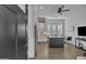 Inviting space featuring a kitchen, a dining area, a living room with luxury vinyl plank flooring at 2652 E Pelican Ct, Gilbert, AZ 85297