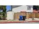 Street view of the building showing trash receptacles and a designated no parking zone at 2831 E Waltann Ln # 1, Phoenix, AZ 85032