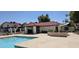 Community pool amenities include seating and a pool house at 2831 E Waltann Ln # 1, Phoenix, AZ 85032