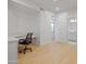 A bright office space with built in desk and access to the bathroom at 3800 E Lincoln Dr # 31, Phoenix, AZ 85018