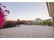 Spacious patio with wrought iron railing and mountain views at 3800 E Lincoln Dr # 31, Phoenix, AZ 85018