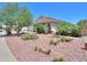 Wide angle shows desert landscaping, solar panels, and great natural light at 45138 W Norris Rd, Maricopa, AZ 85139