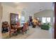 Open-concept living space with dining area and a cozy seating arrangement at 45138 W Norris Rd, Maricopa, AZ 85139