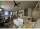 Inviting living room with comfortable seating, neutral tones, and lots of natural light at 650 N Hawes Rd # 3312, Mesa, AZ 85207