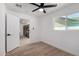 Bright bedroom with access to the kitchen at 715 S Saranac Ave, Mesa, AZ 85208