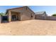 Back of home and large backyard at 7224 W Puget Ave, Peoria, AZ 85345