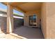 Covered patio with access to backyard at 7224 W Puget Ave, Peoria, AZ 85345