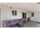 Cozy covered patio with plush seating, perfect for outdoor relaxation and entertaining at 1321 W 14Th St, Tempe, AZ 85281