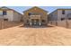 Backyard and exterior of house at 22863 N 183Rd Dr, Surprise, AZ 85387