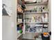 Pantry featuring well-organized shelves with an array of food items and storage containers at 26824 W Ponderosa Ln, Buckeye, AZ 85396