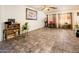 Spacious living room with tile floors, ample natural light, and flexible layout at 2721 N 107Th Dr, Avondale, AZ 85392