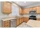 Kitchen with tiled flooring and stainless steel appliances, plus ample storage space at 3013 W Via De Pedro Miguel --, Phoenix, AZ 85086