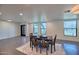Dining room with natural lighting and modern windows at 5324 E Hillery Dr, Scottsdale, AZ 85254