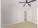 Light and airy bedroom features a neutral palette and recessed lighting at 5909 E Aire Libre Ln, Scottsdale, AZ 85254