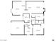 Detailed floor plan showing layout and dimensions of each room in the home at 6550 W Wolf St, Phoenix, AZ 85033