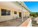 Relaxing covered patio with comfortable seating, ideal for enjoying the outdoors at 839 Leisure World --, Mesa, AZ 85206