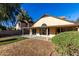 Inviting backyard featuring a covered patio, low-maintenance landscaping, and a classic single-Gathering home design at 1610 N Apache Dr, Chandler, AZ 85224
