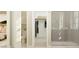 Modern bathroom and walk-in closet providing seamless transition between spaces at 24647 N 164Th Dr, Surprise, AZ 85387