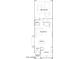 Main level floor plan featuring an open-concept living space, kitchen, and 2-bay garage at 24647 N 164Th Dr, Surprise, AZ 85387