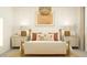 Comfortable bedroom featuring neutral colors, textured accents, and natural light at 25004 N 174Th Ave, Surprise, AZ 85387