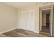 Bedroom featuring a roomy closet and an open doorway at 9622 N 35Th Ln, Phoenix, AZ 85051